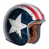 Torc T-50 Rebel Star Açık Motosiklet Kaskı Beyaz